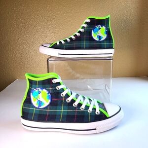 CONVERSE CHUCK TAYLOR ALL STAR PLAID HIGH TOP SNEAKER 167367F (Unisex M7-W9)